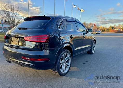 2015 Audi Q3 Prestige z USA, uszkodzony, nr VIN WA1GFCFS8FR001449